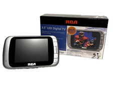 RCA 3.5" LED Digital Portátil TV Colorida Portátil DHT235C Muito Bom Estado! comprar usado  Enviando para Brazil