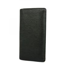 Cartera Larga Louis Vuitton Epi Portefeuille Brazza M60622 Noir Para Hombre GZl14zpl, usado segunda mano  Embacar hacia Argentina