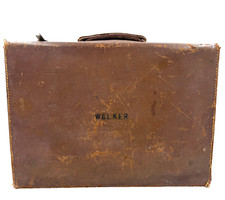 Vintage suitcase brown for sale  BARNSTAPLE