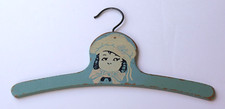 Cabide de roupas vintage infantil de madeira - Criança/boné - Azul, usado comprar usado  Enviando para Brazil