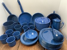 Blue enamelware cook for sale  Absecon
