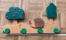 Kinder wandgarderobe holz gebraucht kaufen  Marklohe