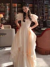 Vestido vestido de dama de honra selkie 25 princesa fugitiva fofo rosa claro, usado comprar usado  Enviando para Brazil