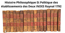 Histoire philosophique politiq d'occasion  Aubenas