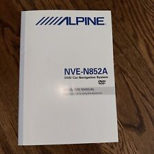 Alpine nve n852a for sale  Wilton
