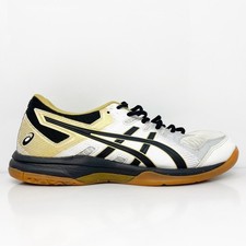 Tênis de corrida Asics masculino Gel Rocket 9 1071A030 branco tamanho 7.5, usado comprar usado  Enviando para Brazil