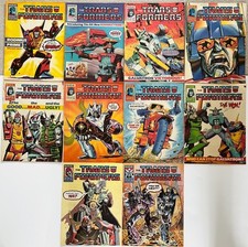 Transformers marvel comics for sale  LINCOLN