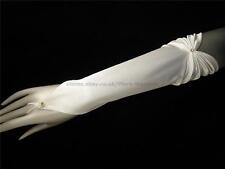 Satin fingerless long for sale  COVENTRY