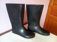 Bottes pluie caoutchouc d'occasion  Porcelette