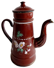 Cafetière tôle emaillée d'occasion  La Ferrière-sur-Risle