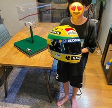 (Excelente Estado) Capacete Ayrton Senna reimpressão airton senna comprar usado  Enviando para Brazil