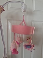 Pink animal cot for sale  HAVERHILL