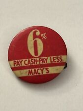 Vintage macy pay for sale  Rochester