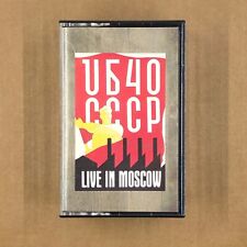 UB40 Cassette Tape LIVE IN MOSCOW 1987 Synth-Pop Electronic Rare comprar usado  Enviando para Brazil