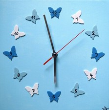 Kinderuhr wanduhr kinderbild gebraucht kaufen  Berlin