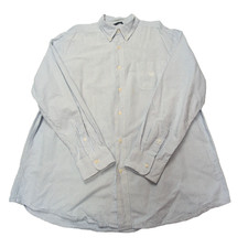 Chemise bleue rayures d'occasion  Condé-sur-l'Escaut