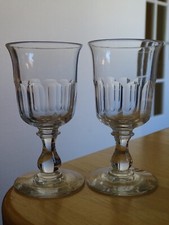 Antique glass wine d'occasion  Expédié en Belgium
