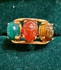 Vintage gold multistone for sale  Torrington