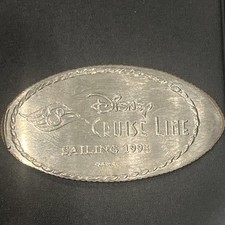 DISNEY CRUISE LINE 1998 VELA MICKEY WAVE LOGOTIPO PRENSADO QUARTO NÃO CENTAVO comprar usado DISNEY CRUISE LINE 1998 VELA MICKEY WAVE LOGOTIPO PRENSADO QUARTO NÃO CENTAVO comprar usado  Enviando para Brazil