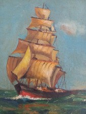 Tableau marine datant d'occasion  Plougonvelin
