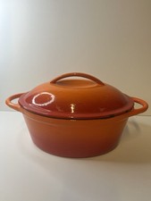 Orange enamel cast for sale  WATFORD