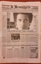 Giornale messaggero 1998 usato  Roma