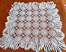Fringed crocheted cotton d'occasion  Expédié en Belgium