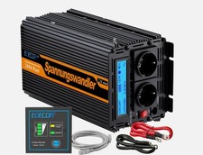 Edecoa spannungswandler 2000w gebraucht kaufen  Bad Kreuznach