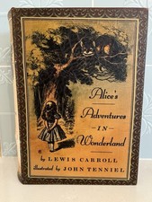 Usado, Caixa de armazenamento decorativa em forma de livro - Alice's Adventures in Wonderland comprar usado  Enviando para Brazil