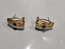 ohrringe gold stein gebraucht kaufen  Allmersbach im Tal