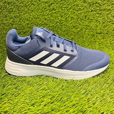 Tênis de corrida Adidas Galaxy 5 Tech Indigo masculino tamanho 11 azul atlético comprar usado  Enviando para Brazil