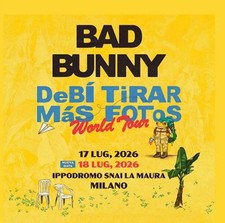 Biglietto bad bunny usato  Villafrati
