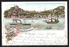 Lithographie hamburg blankenes gebraucht kaufen  Berlin