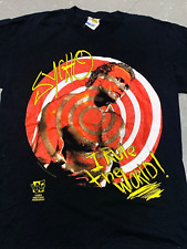 Camiseta De Colección WWF WCW Sid Vicious Sycho EUDY I Rule The World XL RARA Camisa segunda mano  Embacar hacia Argentina