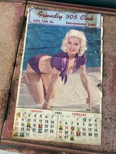 1962 calendar for sale  Charlotte