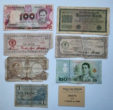 Lot billets d'occasion  France