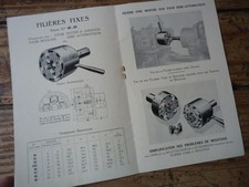 Catalogue machine tools d'occasion  Expédié en Belgium