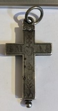 Croix reliquaire argent d'occasion  France
