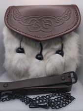 Scottish white leather for sale  BIRMINGHAM