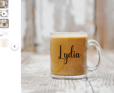Custom glass mug for sale  Alexandria