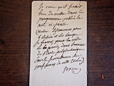 Lettre autographe conventionne d'occasion  Morestel