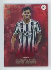 2021-22 Kaio Jorge Topps Inception Emerging Stars Red Juventus Rookie Card 5/10 comprar usado 2021-22 Kaio Jorge Topps Inception Emerging Stars Red Juventus Rookie Card 5/10 comprar usado  Enviando para Brazil