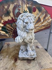 Vintagew concrete lion for sale  Woodridge