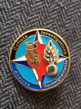 Gendarmerie badge investigatio d'occasion  Expédié en Belgium