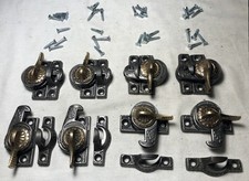 Faixa de trava de janela antiga ferro fundido latão garra de águia Eastlake hardware 8 #i78 comprar usado  Enviando para Brazil