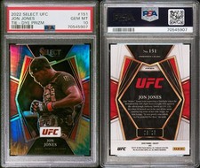 Jon Jones 2022 Select UFC Tie-Dye Prizm /25 PSA 10 cartas, usado comprar usado  Enviando para Brazil