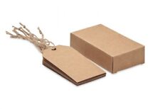 Cartoncini etichette 9x5cm usato  Roascio
