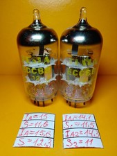 2pcs used ecc88 d'occasion  Expédié en Belgium
