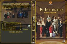 SERIE ESPAÑA, "EL INTERNADO 7 TEMP", 28 DVD EM CAIXAS, 71 CAPITULOS, 2007-10, usado comprar usado  Enviando para Brazil