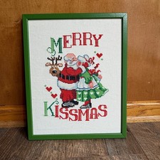 Merry kissmas cross for sale  Random Lake